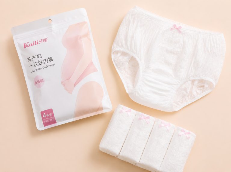 周口纯棉高腰孕妇一次性内裤